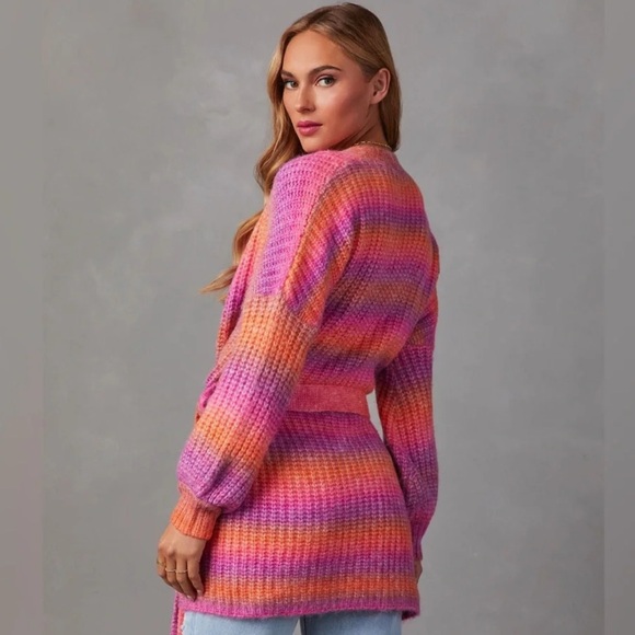 VICI Exclusive x FATE Multi-Color Cardigan - Picture 13 of 13